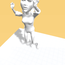 girl playing vollyball