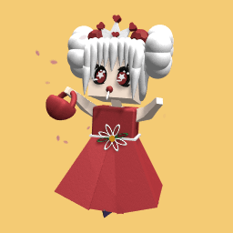 Prinncessrose with white hair