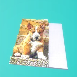 Pixel dog