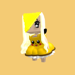 This is Pikachu as a girl