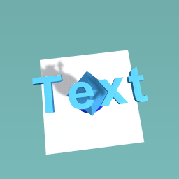Text shape
