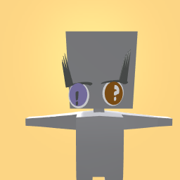 Purple and gold eyes