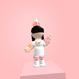 Me in a cupcake outfit