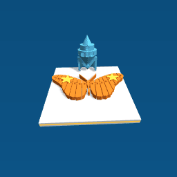 The amazing butterfly