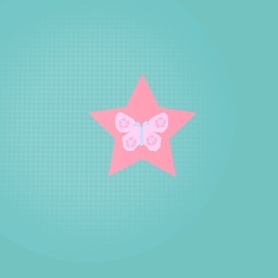 Butterfly star for star wall