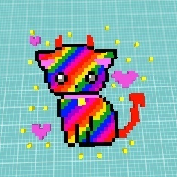 Love cat sparkool rinbow cat!!!