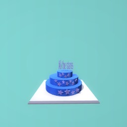 All the stares cake