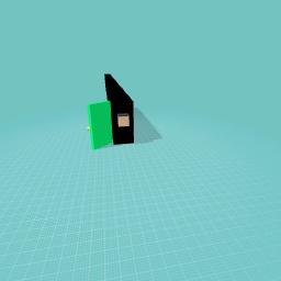 The door to the black void of distant space.