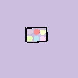 Pastel makeup palet