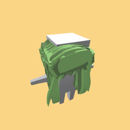 Cabbage girl long hair