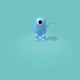 Weird blue thing