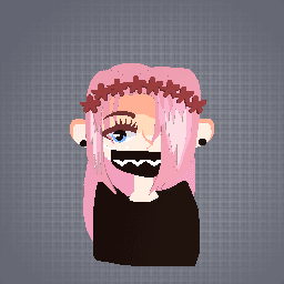 Emo cherry girl