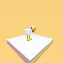 Minecraft chicken