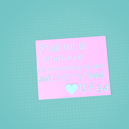 SHOUT OUT ELLAFUN78