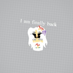 I’m back…