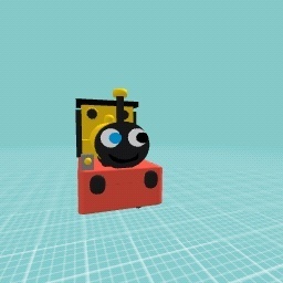 my oc, rocky the ''robot'' engine