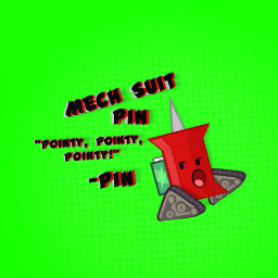 Mech Suit Pin! BFDI