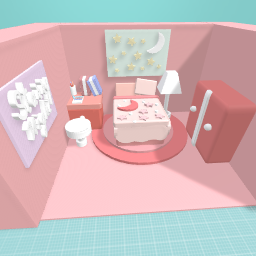 Asthetic bedroom