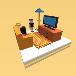 My wonderful living room for me and my boyfriend.