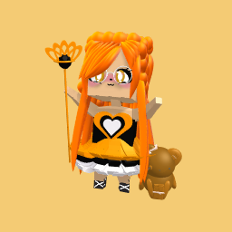 Orange girl