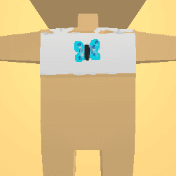 Cute shirt with butterfly tube top!