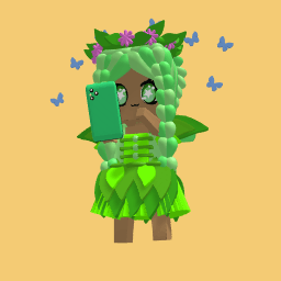 Green girl