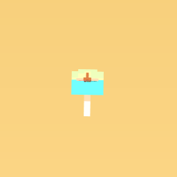 i am standing on ice cream