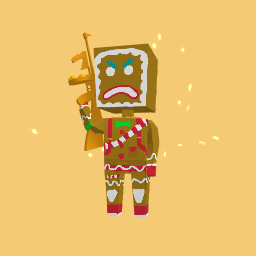 Gingerbread man (not so friendly)