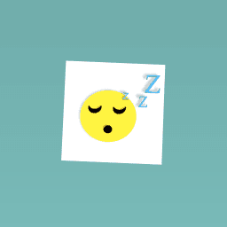 Sleeping emoji