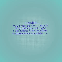 For -london-
