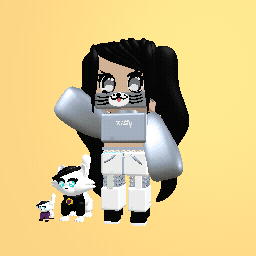 cute kitty girl