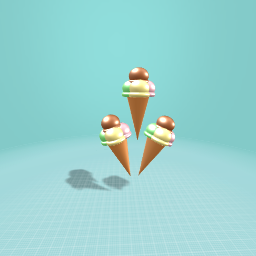 3 ice cream
