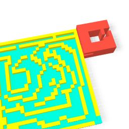 GOLDEN MAZE KEY HANGER
