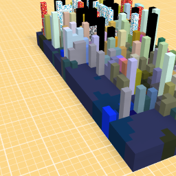 3D NY city