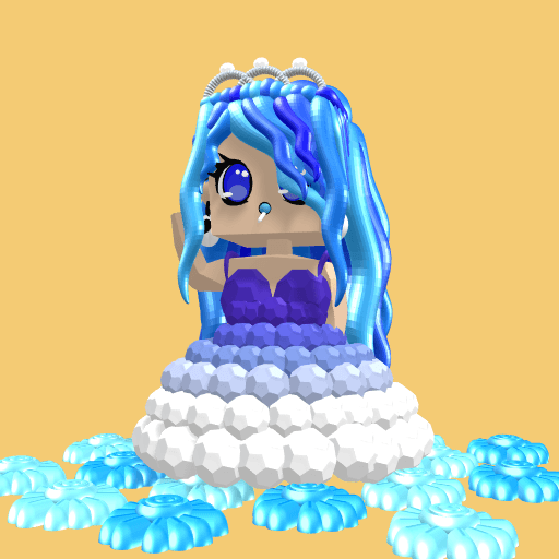 Cute ice princess