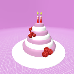 Strawberry vanlellia cake