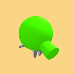 Peashooter head