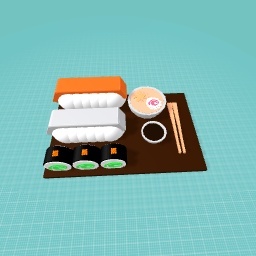 Sushi platter