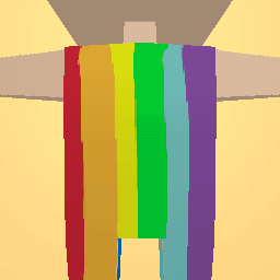 Rainbow/clown outfit