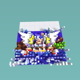Sonic pixel artzzzzzzzz