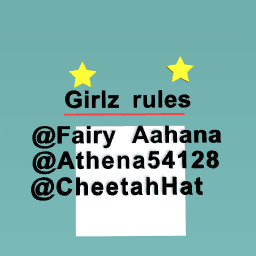 Girlz rules