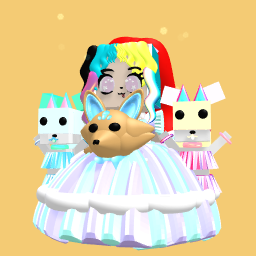 Cute and coloful hair