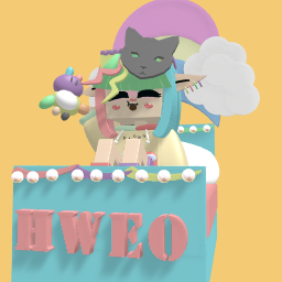 MY NEW AVATAR!! IN RAINBOW!!! :D