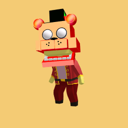 Red pirate fred bear