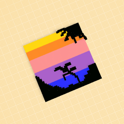 paniting of a sunset