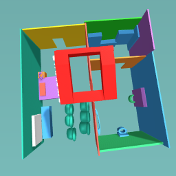 Master Bedroom floor plan 10x10