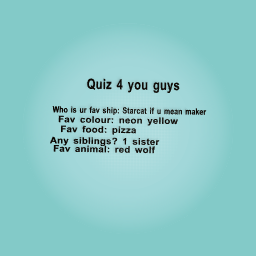 KatieUwU Quiz #2