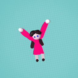 This girl got out of bed!