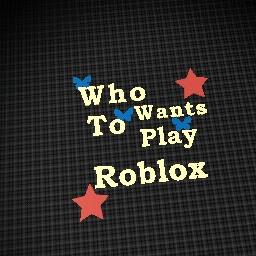 I luv playin roblox