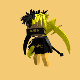 King outfit black and yellow
